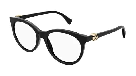 gucci gg 1074|Gucci™ GG1074OA 001 54 Black Eyeglasses .